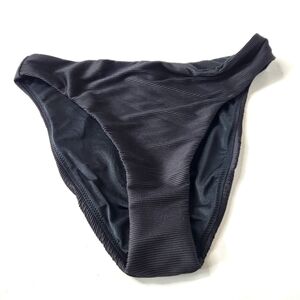 J. Crew Women's Cheeky Ribbed Bikini Bottoms